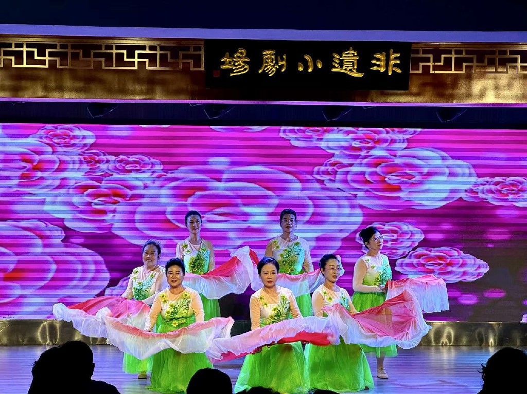 神木市老年大学文化馆教学点学习成果展演圆满落幕